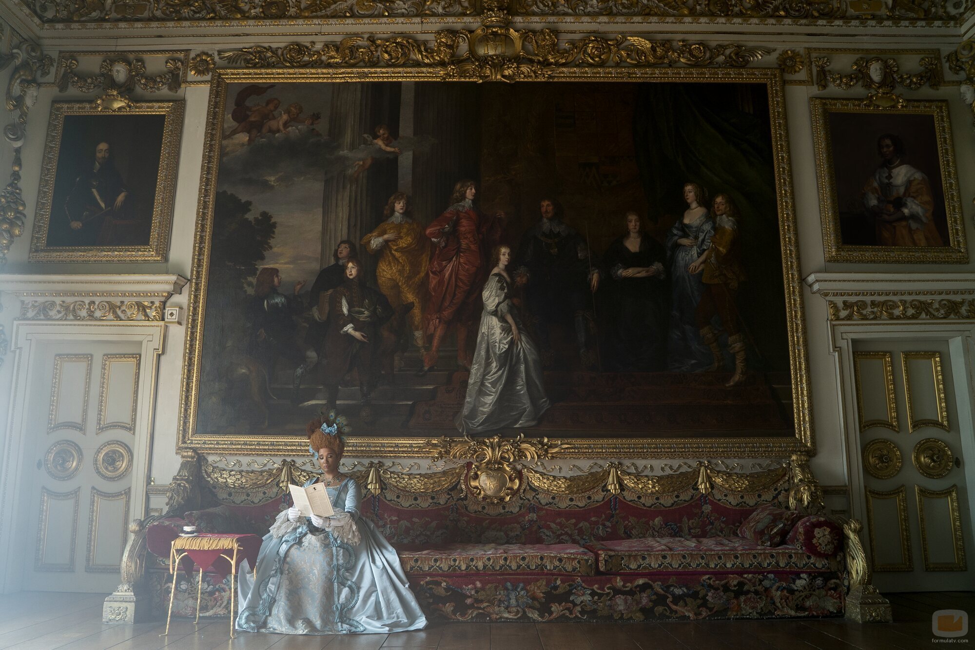 La reina Charlotte en la segunda temporada de 'Los Bridgerton'