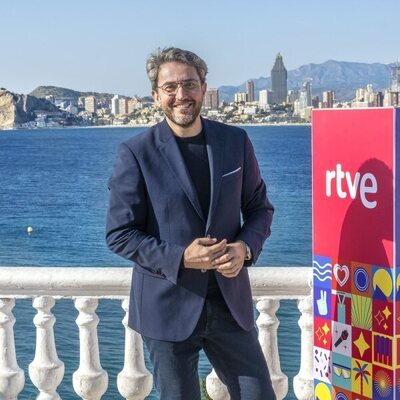 Máximo Huerta, conductor del Benidorm Fest