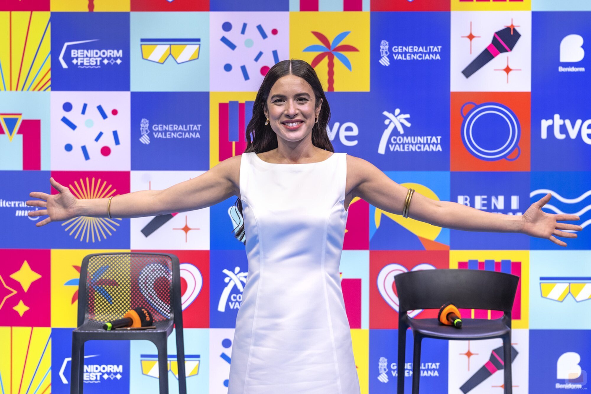 Blanca Paloma, finalista del Benidorm Fest, tras actuar en la Semifinal 1