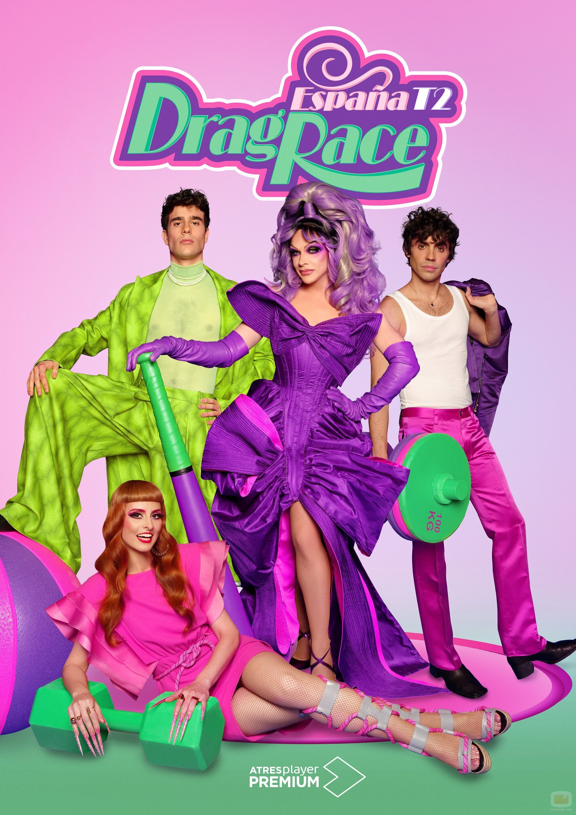 Presentadora y jueces de 'Drag Race España 2'