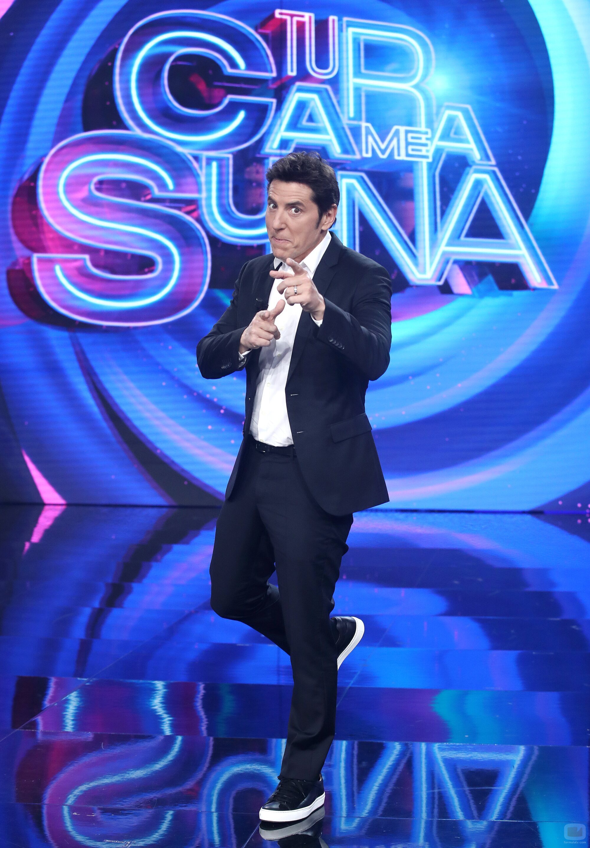 Manel Fuentes posa en la Gala 11 de 'Tu cara me suena 9'