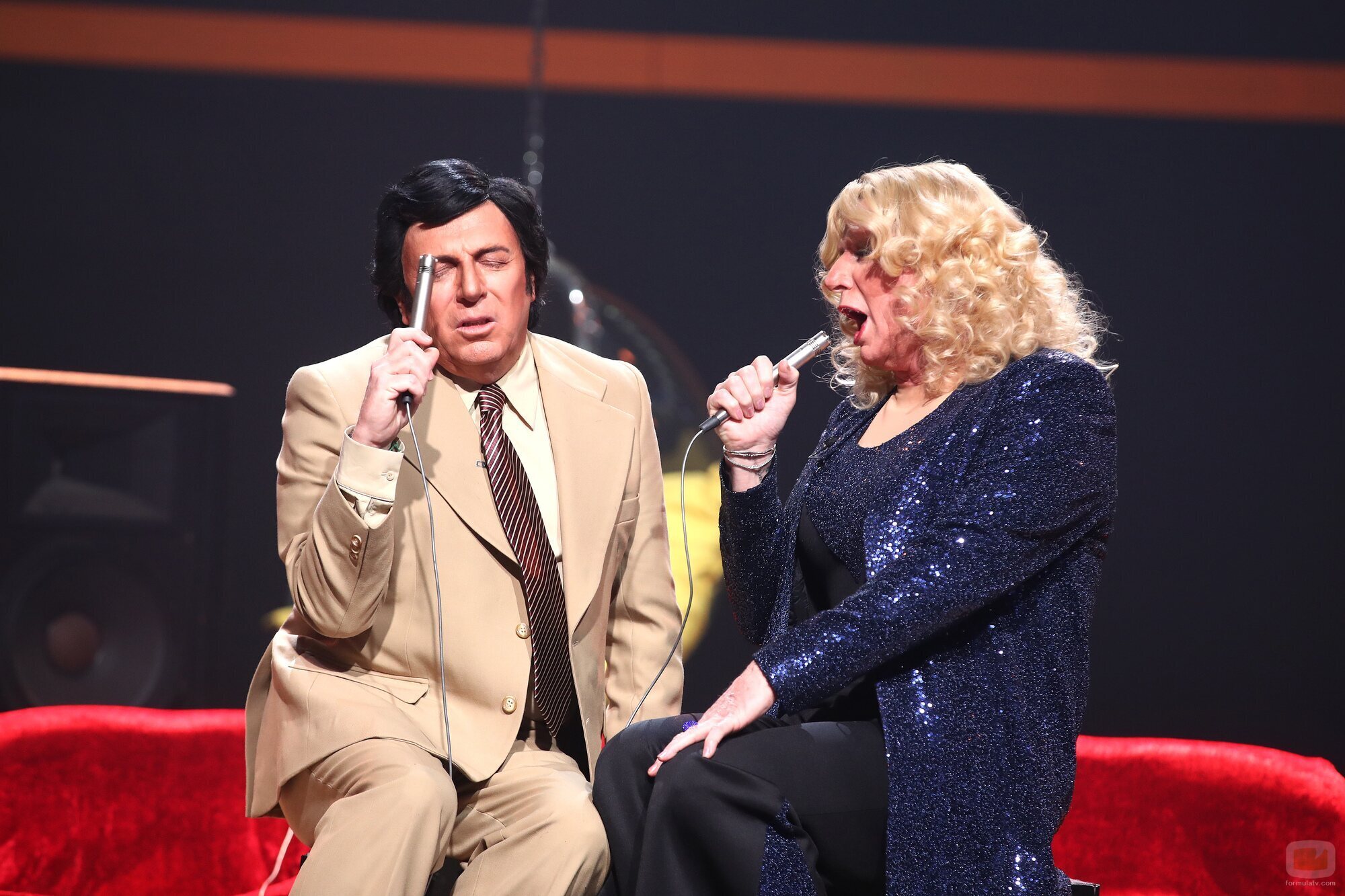 Los Morancos imitan a Julio Iglesias y Patty Pravo en la gala 11 de 'Tu cara me suena 9'