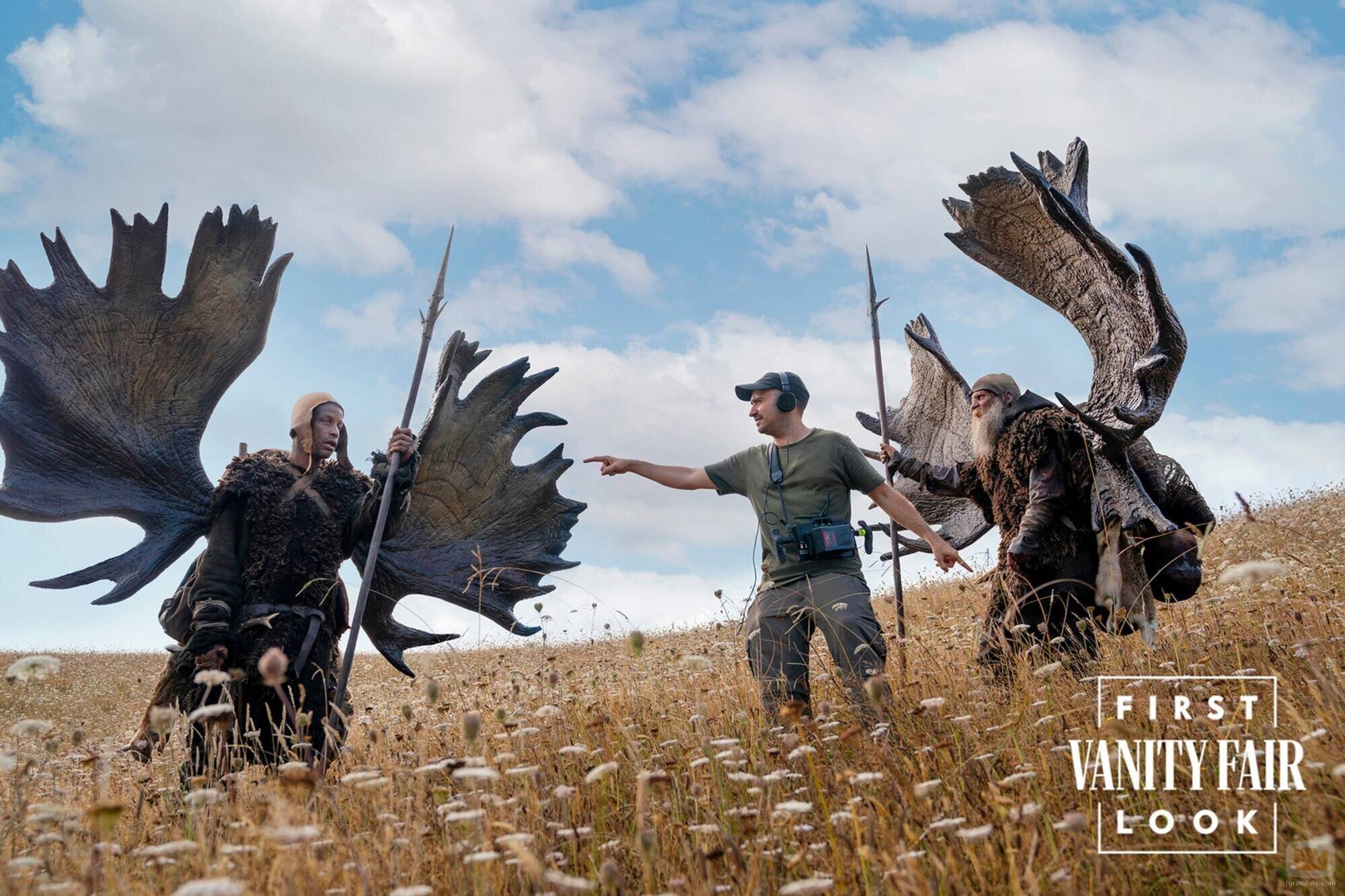 J.A. Bayona en el rodaje de 'El Señor de los Anillos: Los Anillos de Poder'