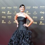 Elena S. Sánchez posa en la alfombra roja de los Goya 2022