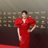 Blanca Portillo posa en la alfombra roja de los Goya 2022