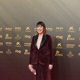 Mabel Lozano posa en la alfombra roja de los Goya 2022