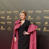 Carmen Machi posa en la alfombra roja de los Goya 2022