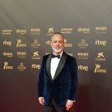 Javier Gutiérrez posa en la alfombra roja de los Goya 2022
