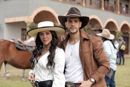 Camila Rojas y Bernardo Flores son Muriel y Juan David en 'Pasión de gavilanes 2'