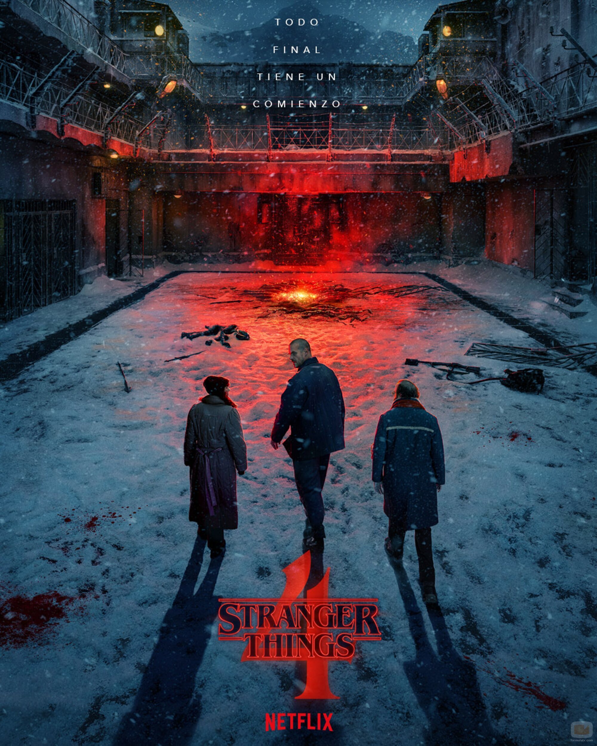 Póster de Rusia de la cuarta temporada de 'Stranger Things'