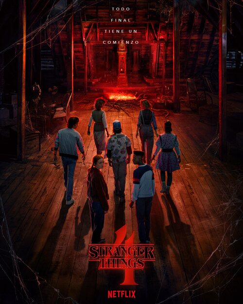 Póster de la Mansión Creel de la cuarta temporada de 'Stranger Things'
