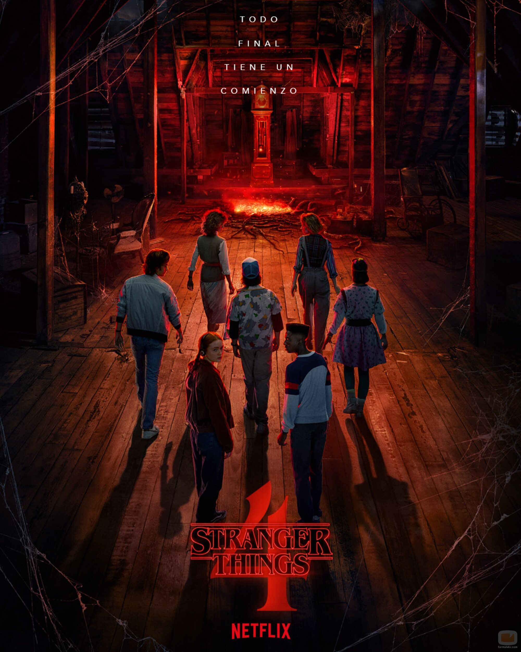 Póster de la Mansión Creel de la cuarta temporada de 'Stranger Things'