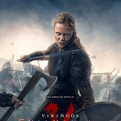 Póster de Freydis en la primera temporada de 'Vikingos: Valhalla'