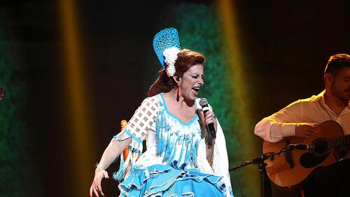 María Peláe imita a Rocío Jurado en la gala 13 de 'Tu cara me suena 9'