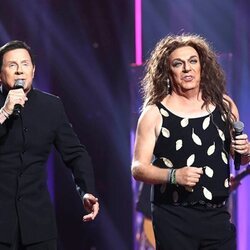 Los Morancos imitan a Lolita Flores y Armando Manzanero en la gala 13 de 'Tu cara me suena 9'