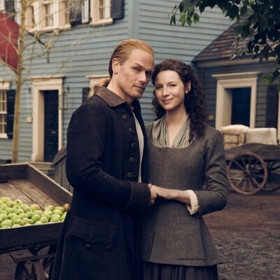 Sam Heughan y Caitriona Balfe en la sexta temporada de 'Outlander'