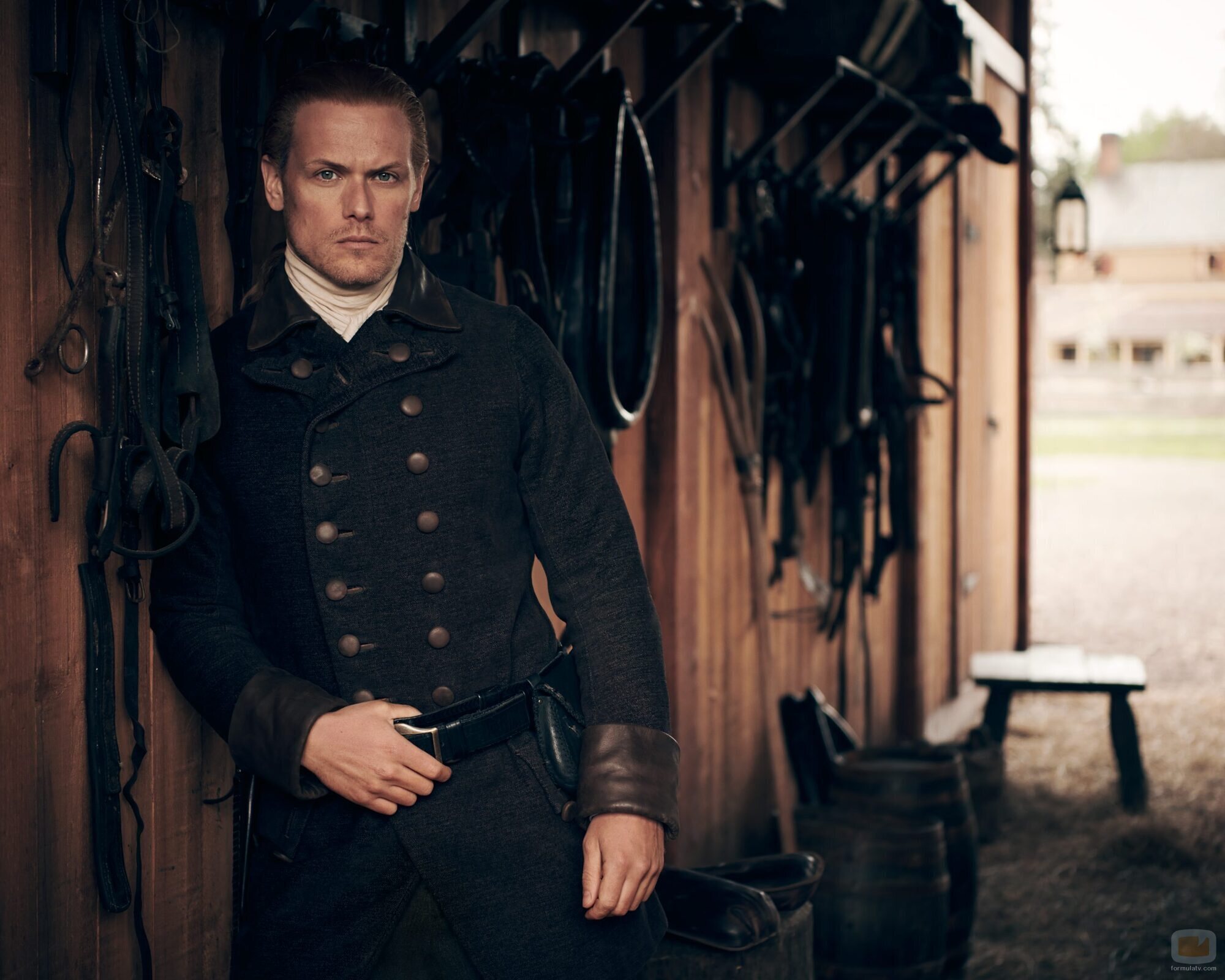 Sam Heughan en la sexta temporada de 'Outlander'