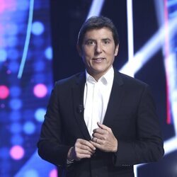 Manel Fuentes posa en la Gala 14 de 'Tu cara me suena 9'