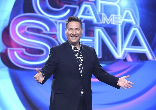 Carlos Latre posa en la Gala 14 de 'Tu cara me suena 9'