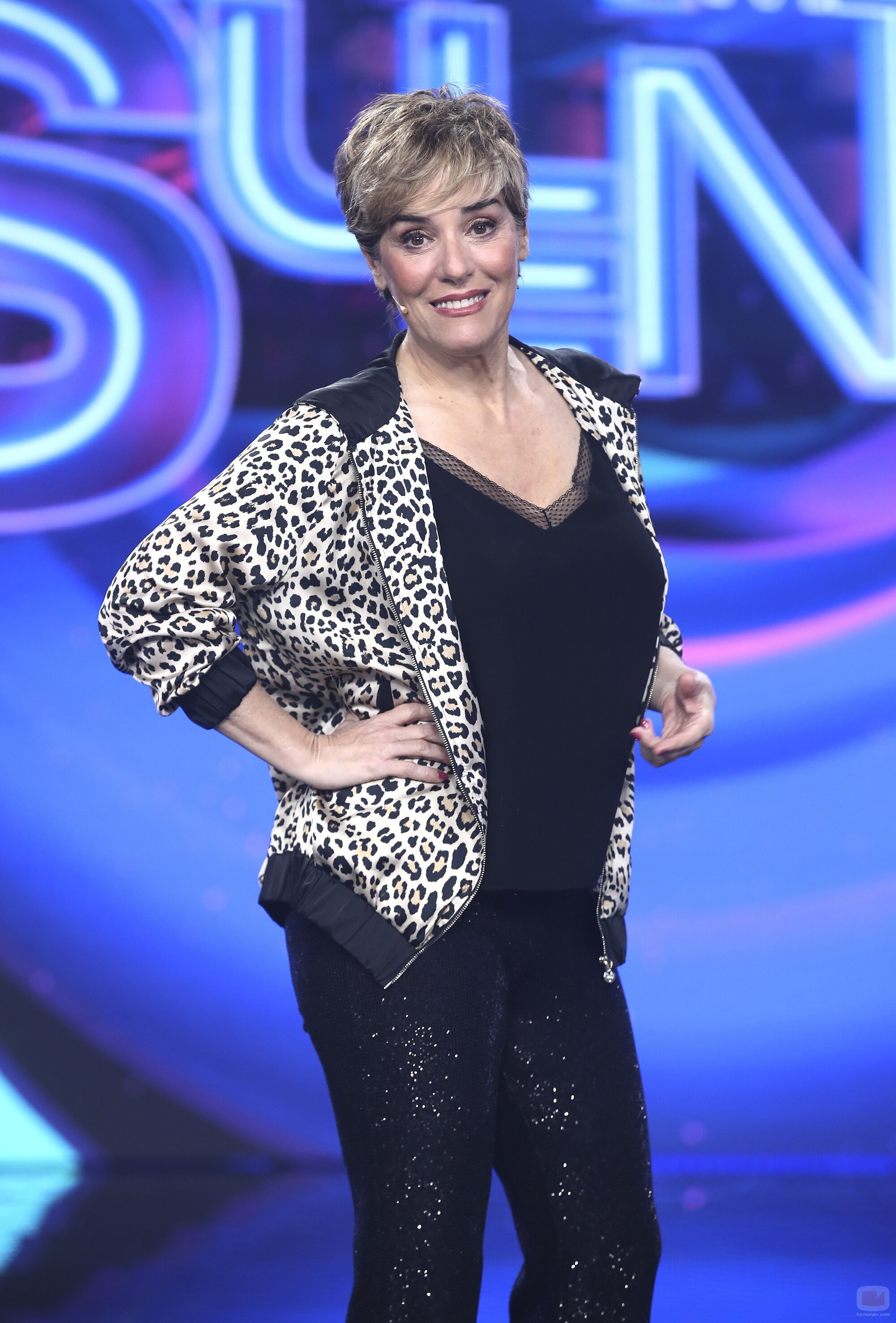 Anabel Alonso posa como invitada en la gala 14 de 'Tu cara me suena 9'