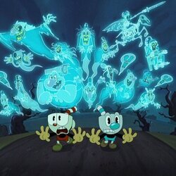 Fantasmas en '¡La serie de Cuphead!'