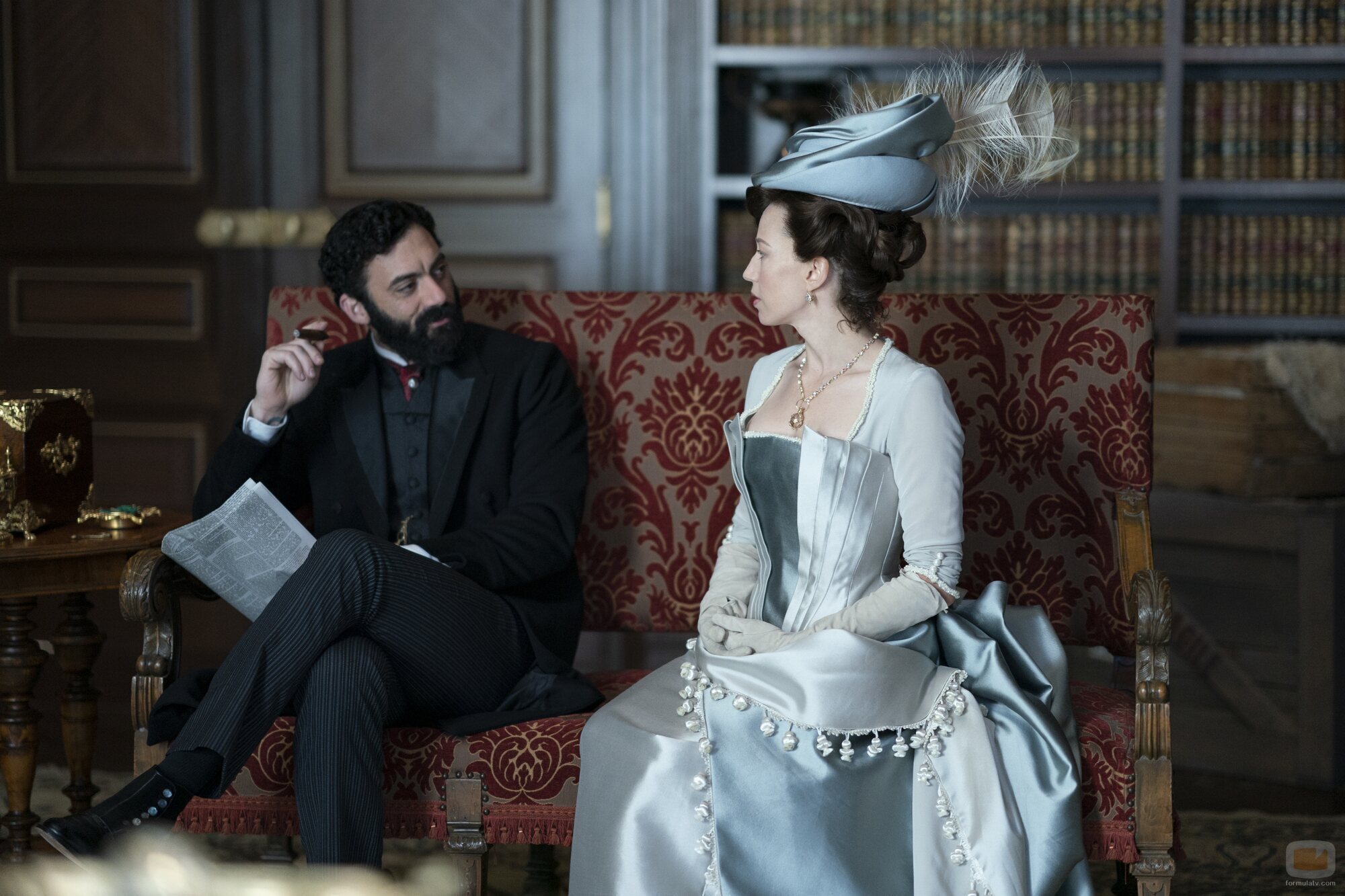 Carrie Coon y Morgan Spector en 'La edad dorada'