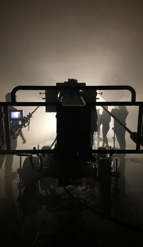 Grabación del videoclip de "SloMo", el tema de Chanel Terrero