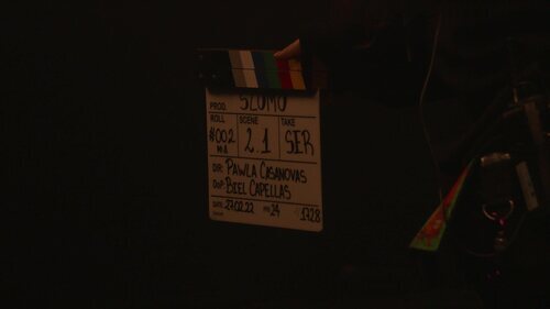 Claqueta del videoclip de "SloMo"