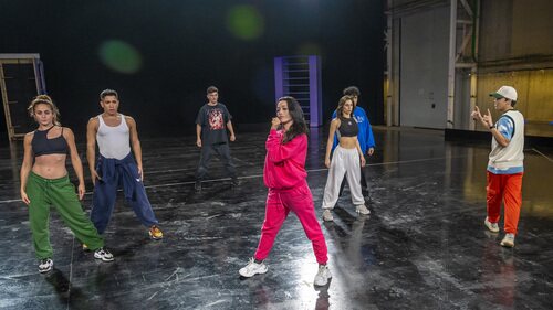 Chanel ensaya la coreografía de 'SloMo' para Eurovisión 2022