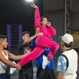 El equipo de baile de Chanel ensayando 'SloMo' para Eurovisión 2022