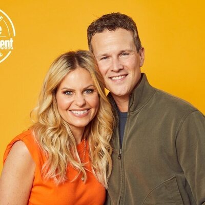 Candace Cameron Bure y Scott Weinger en la '90s Con