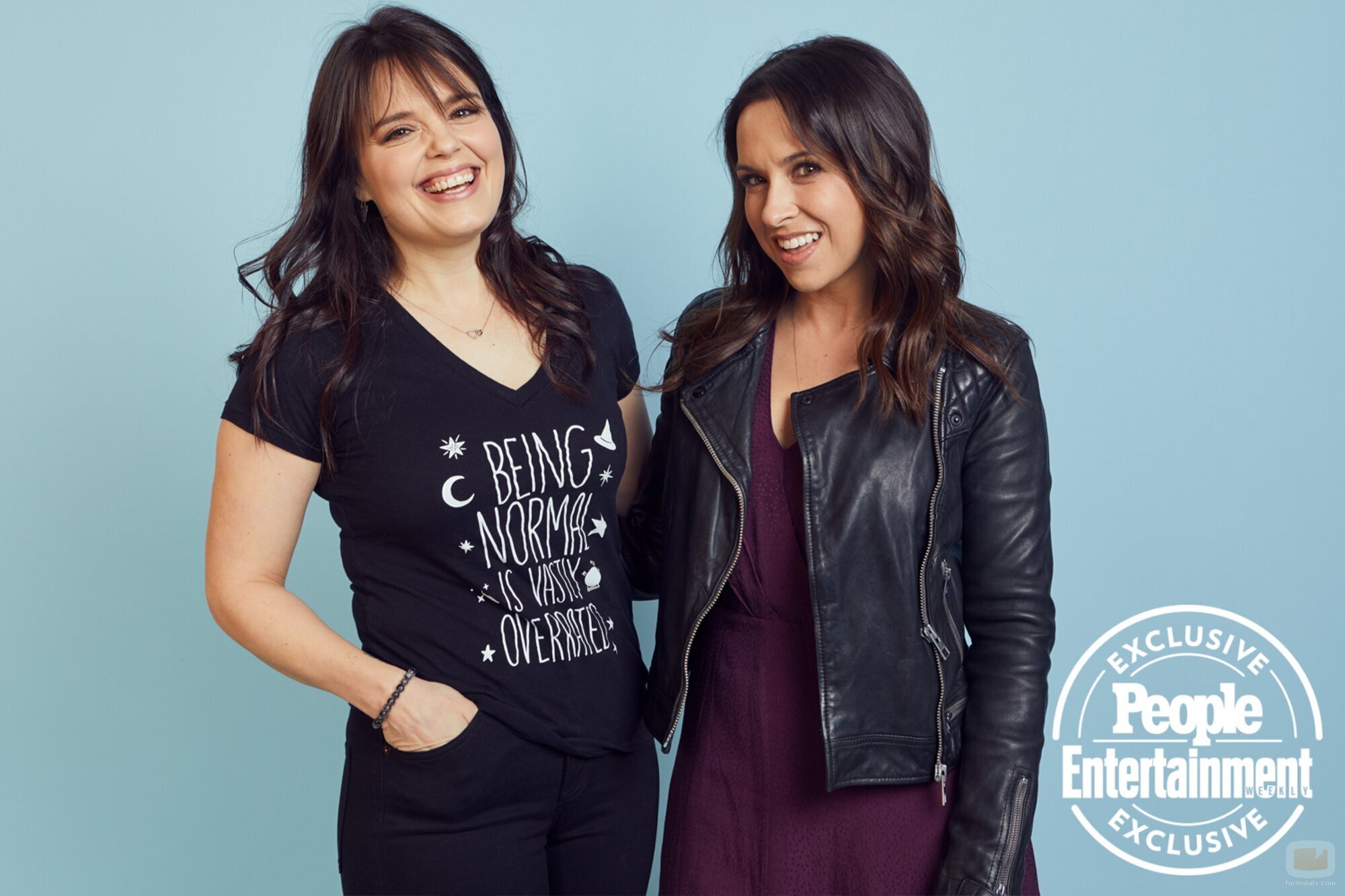Kimberly J. Brown y Lacey Chabert en la '90s Con