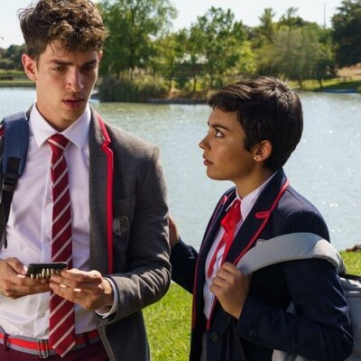 Patrick y Ari en la quinta temporada de 'Élite'