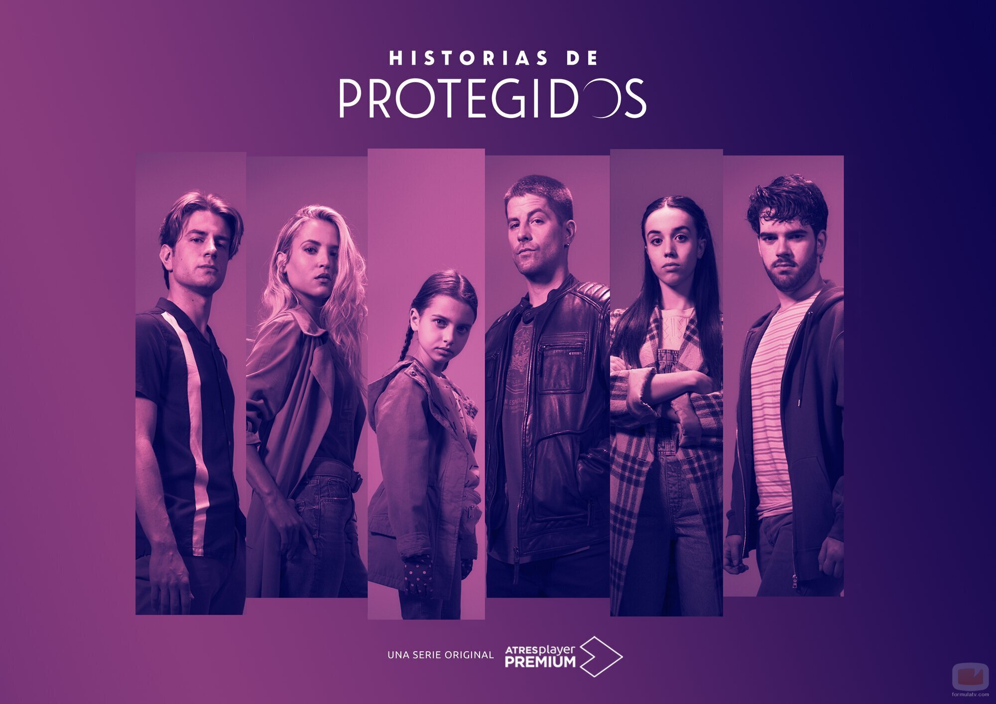 Cartel de 'Historias de Protegidos'