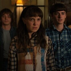 Argyle, Jonathan, Eleven, Will y Mike en la cuarta temporada de 'Stranger Things'