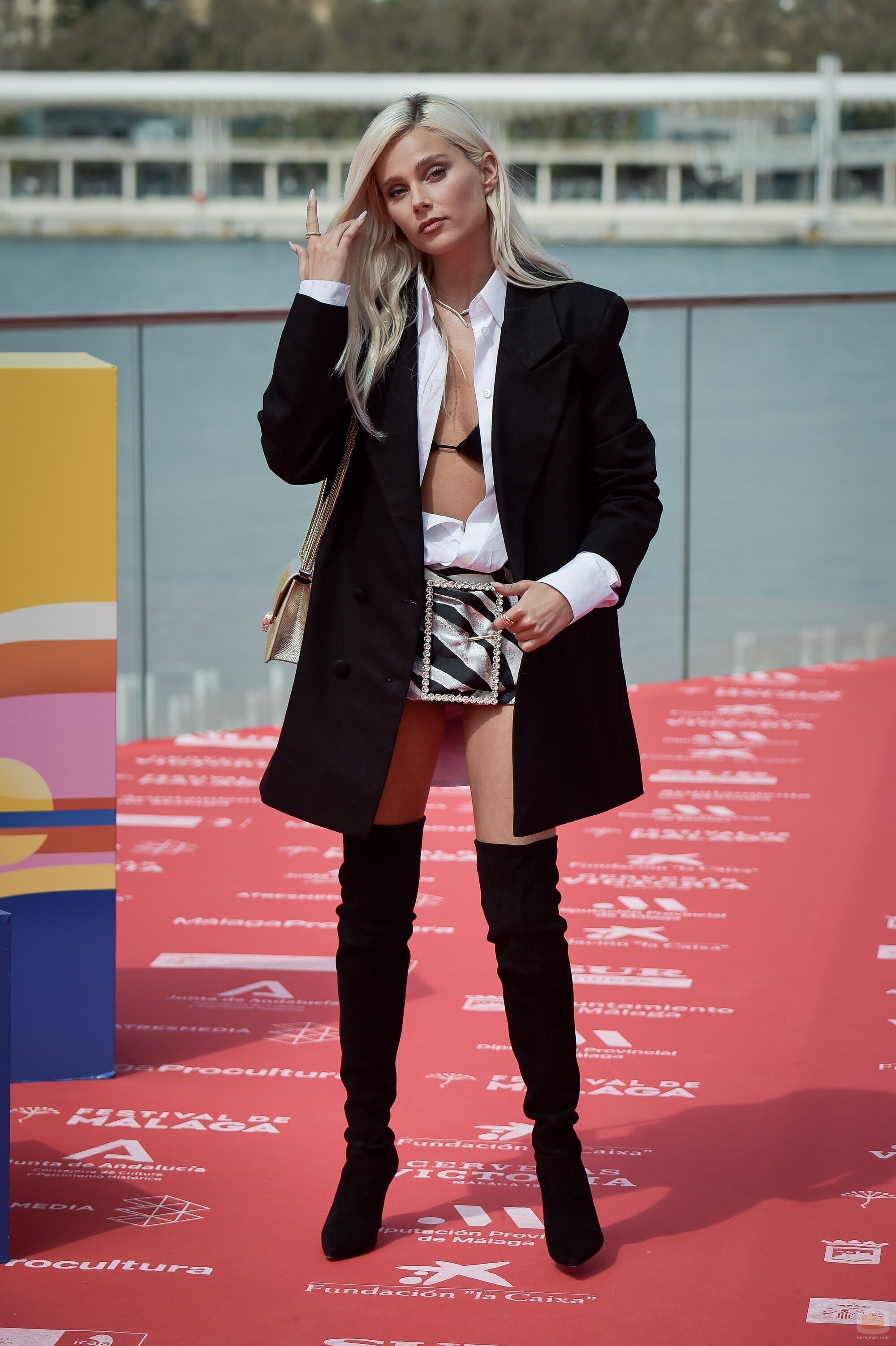 Valentina Zenere en el 25 Festival de Málaga