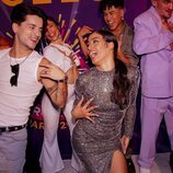 Andrei (WRS) y Chanel Terrero, bailando en la Barcelona Eurovision Party