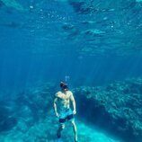 André Lamoglia, buceando