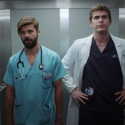 Jordi Coll y Eric Masip en la temporada 4 de 'Madres. Amor y vida'