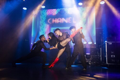 La actuación de Chanel en la Barcelona Eurovision Party