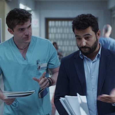Eric Masip y Antonio Velázquez en la cuarta temporada de 'Madres. Amor y vida'