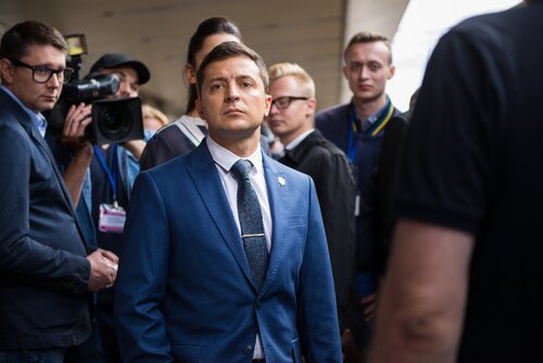Volodímir Zelenski, protagonista de 'Zelenski, servidor del pueblo'
