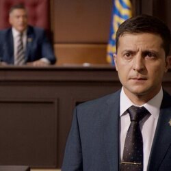 Volodímir Zelenski interpreta a Vasyl Goloborodko en 'Zelenski, servidor del pueblo'
