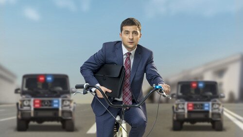 Volodímir Zelenski protagoniza 'Zelenski, servidor del pueblo'