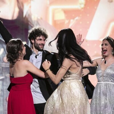 Los concursantes de 'Secret Story 2', tras la victoria de Rafa Martínez