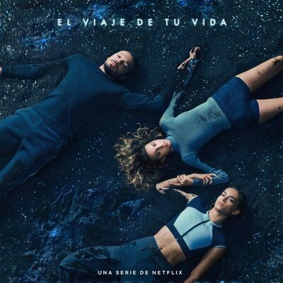 Póster de Nico, Zoa y Bel en 'Bienvenidos a Edén'
