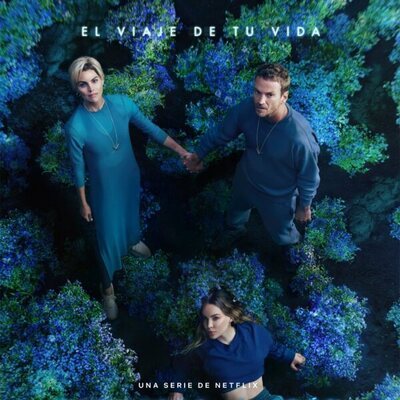 Póster de Astrid, Eric y África en 'Bienvenidos a Edén'