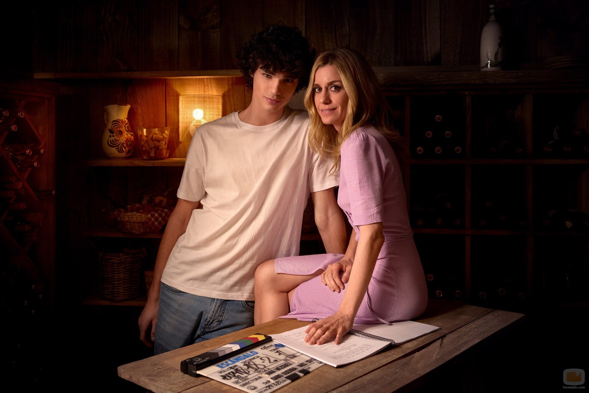 Fernando Líndez y Alexandra Jiménez, la pareja protagonista de 'Escándalo, relato de una obsesión'