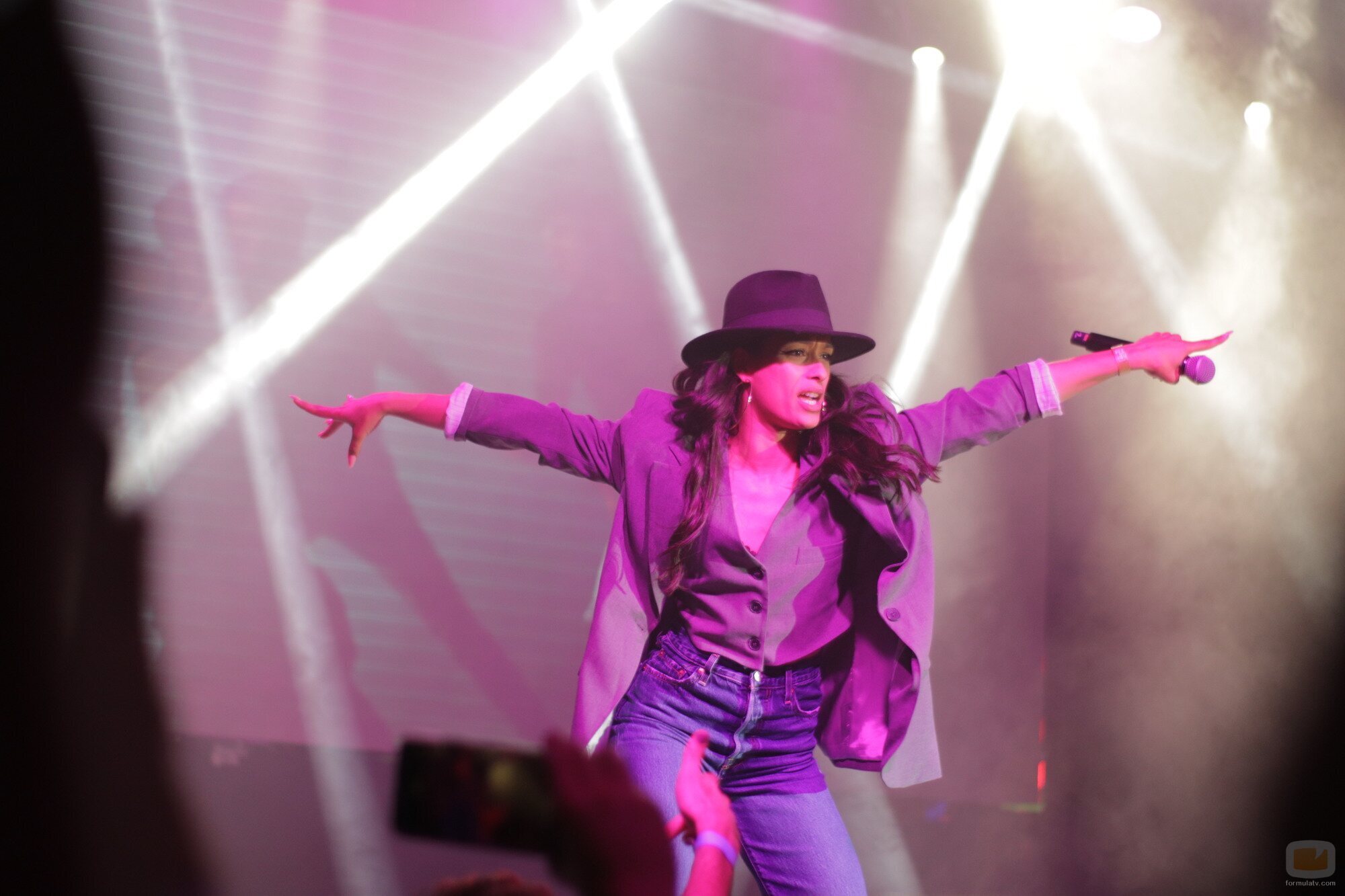 Chanel Terrero aparece por sorpresa en la PreParty de Madrid