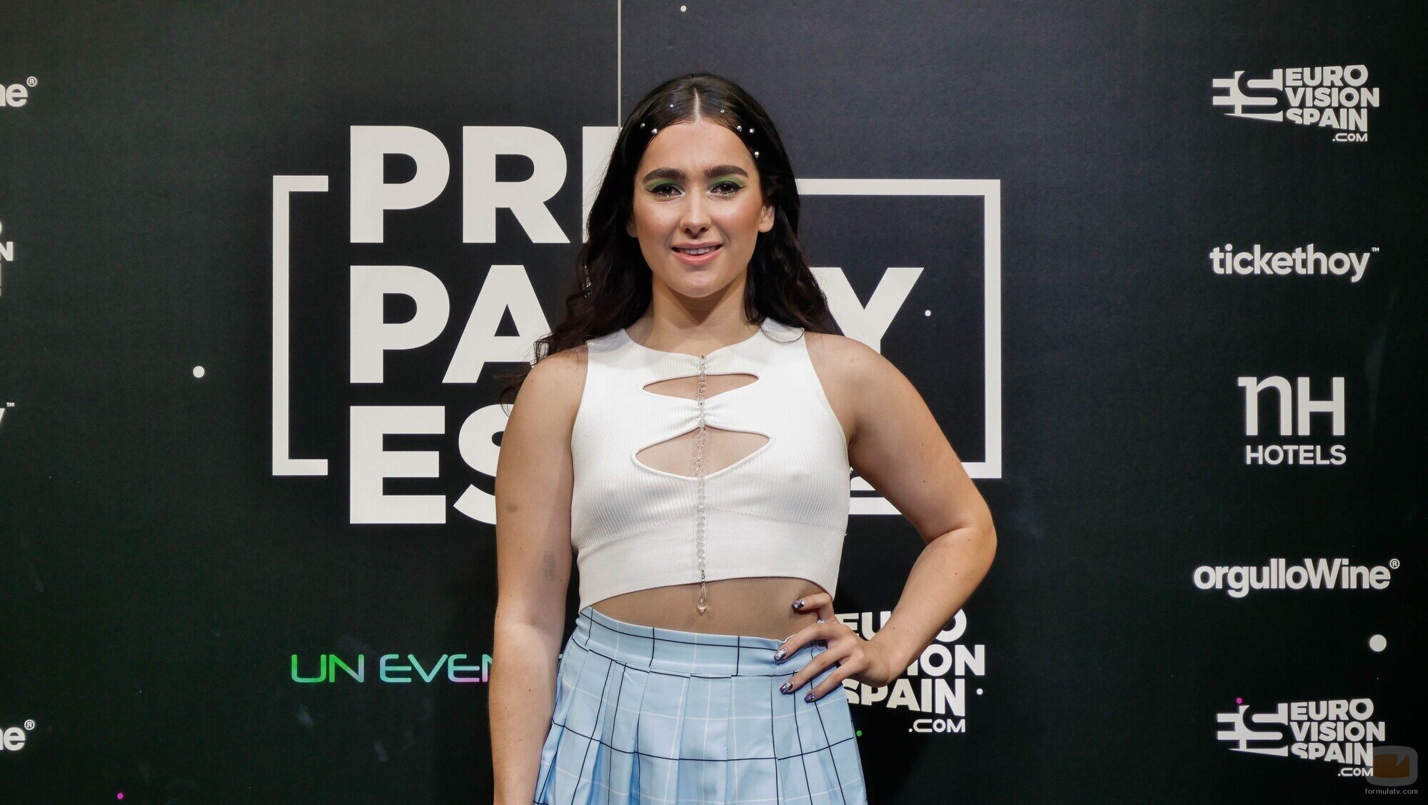 Brooke Scullion visita la PreParty 2022 de Madrid